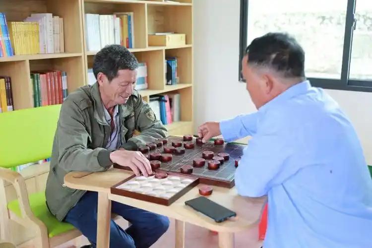 在养老院