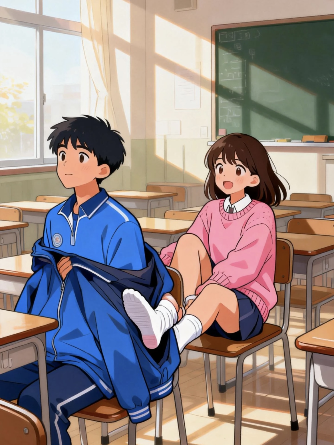 暖脚（闪小说）