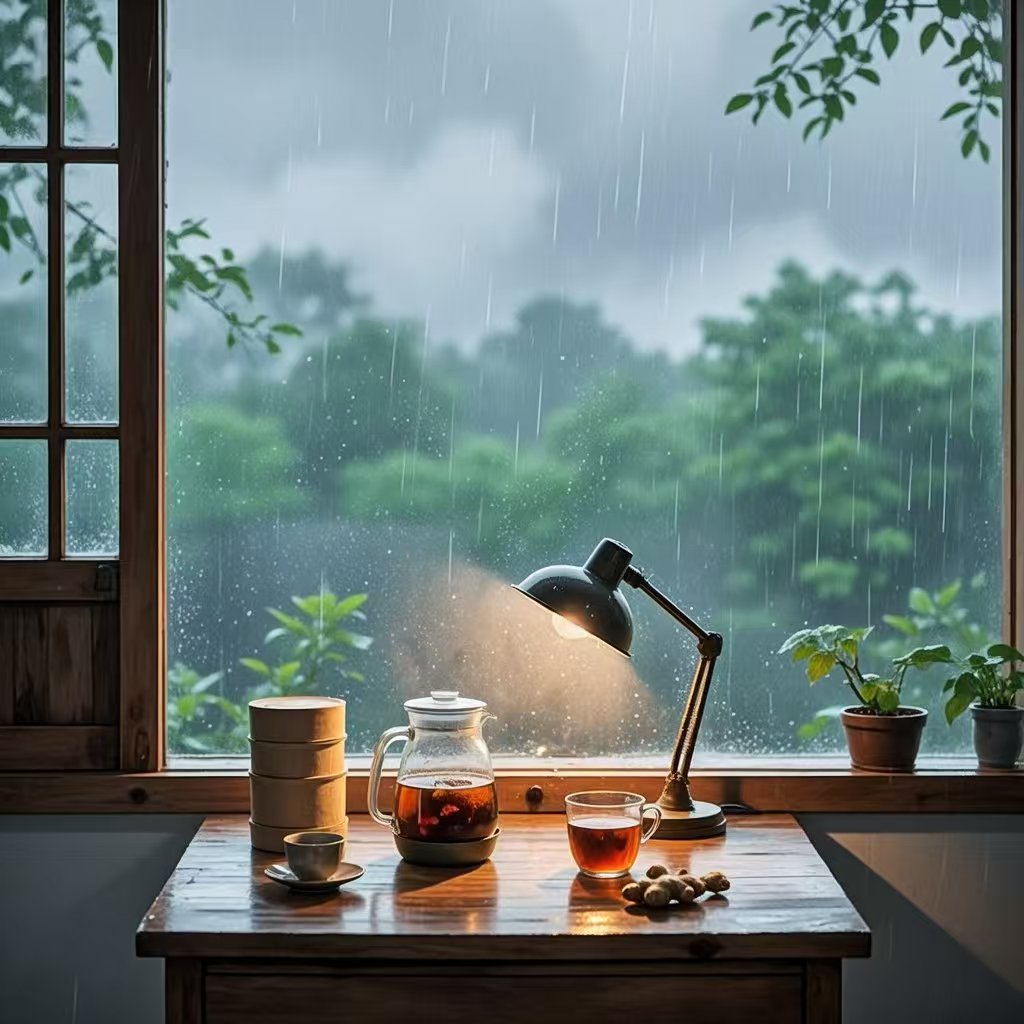 雨落人间，静待云开