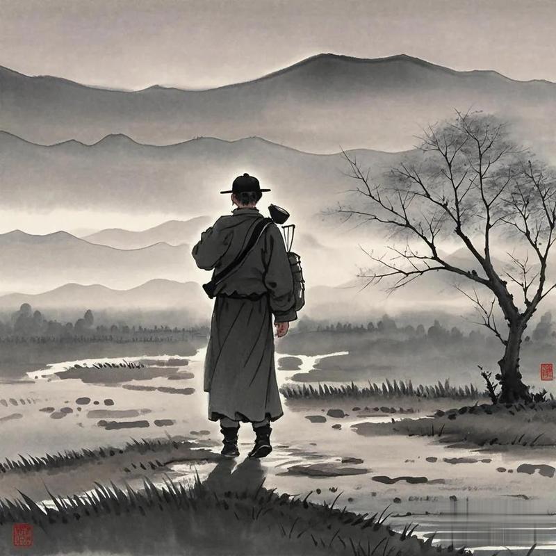 缚羽难向远山行